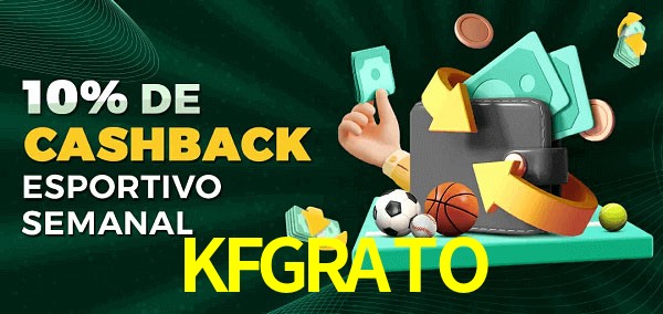 10% de bônus de cashback na KFGRATO